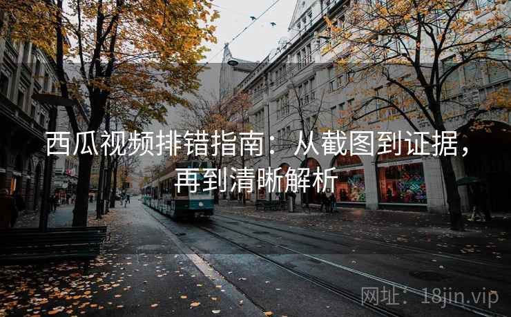 西瓜视频排错指南:从截图到证据,再到清晰解析 西瓜视频排错指南:从截图到证据,再到清晰解析